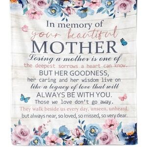 Memorial For Mom Blanket
